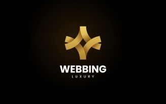 Webbing Luxury Logo Style
