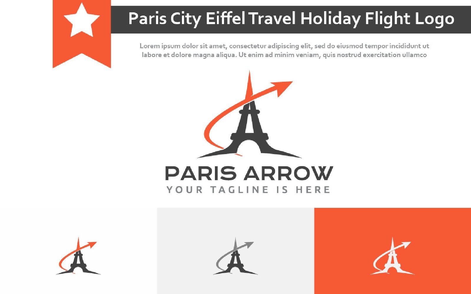 Template #230326 City Eiffel Webdesign Template - Logo template Preview