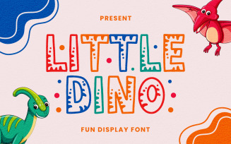 Little Dino - Decorative Fonts