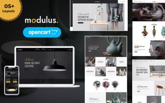Modulus - Home Decorat & Furniture OpenCart Ecommerce Responsive Theme