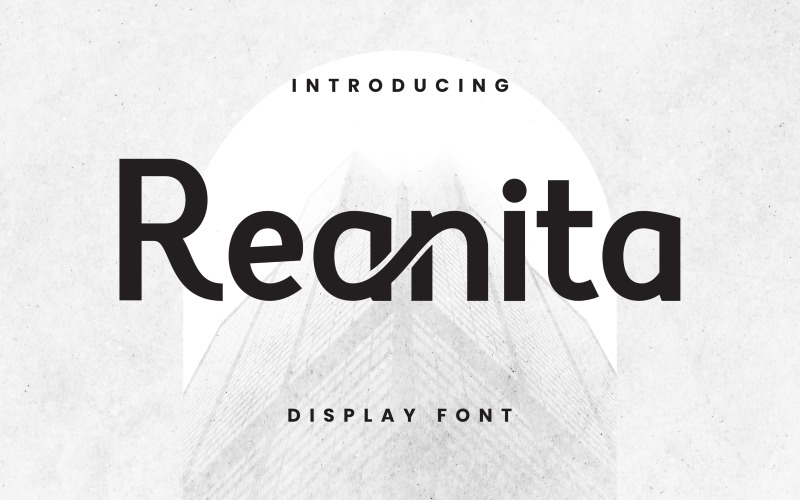 Reanita - Modern Display Fonts