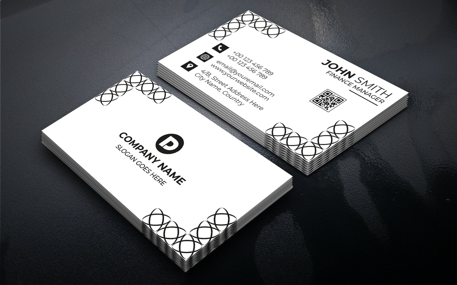 Template #230438 Card Business Webdesign Template - Logo template Preview