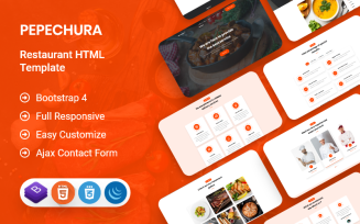 Pepechura - Restaurant HTML Template