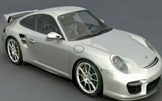 Porsche 911 GT2 Car 3D Models