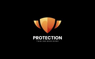 Protection Gradient Logo Style