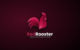Red Rooster Gradient Logo