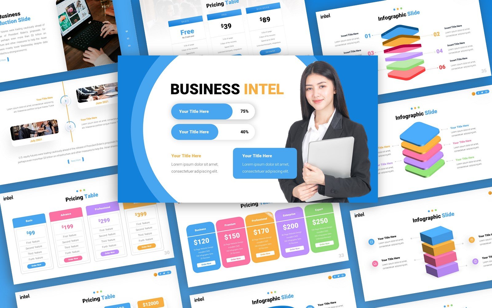 Kit Graphique #230680 Business Entreprise Web Design - Logo template Preview