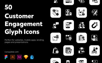 Customer Engagement Solid Icons