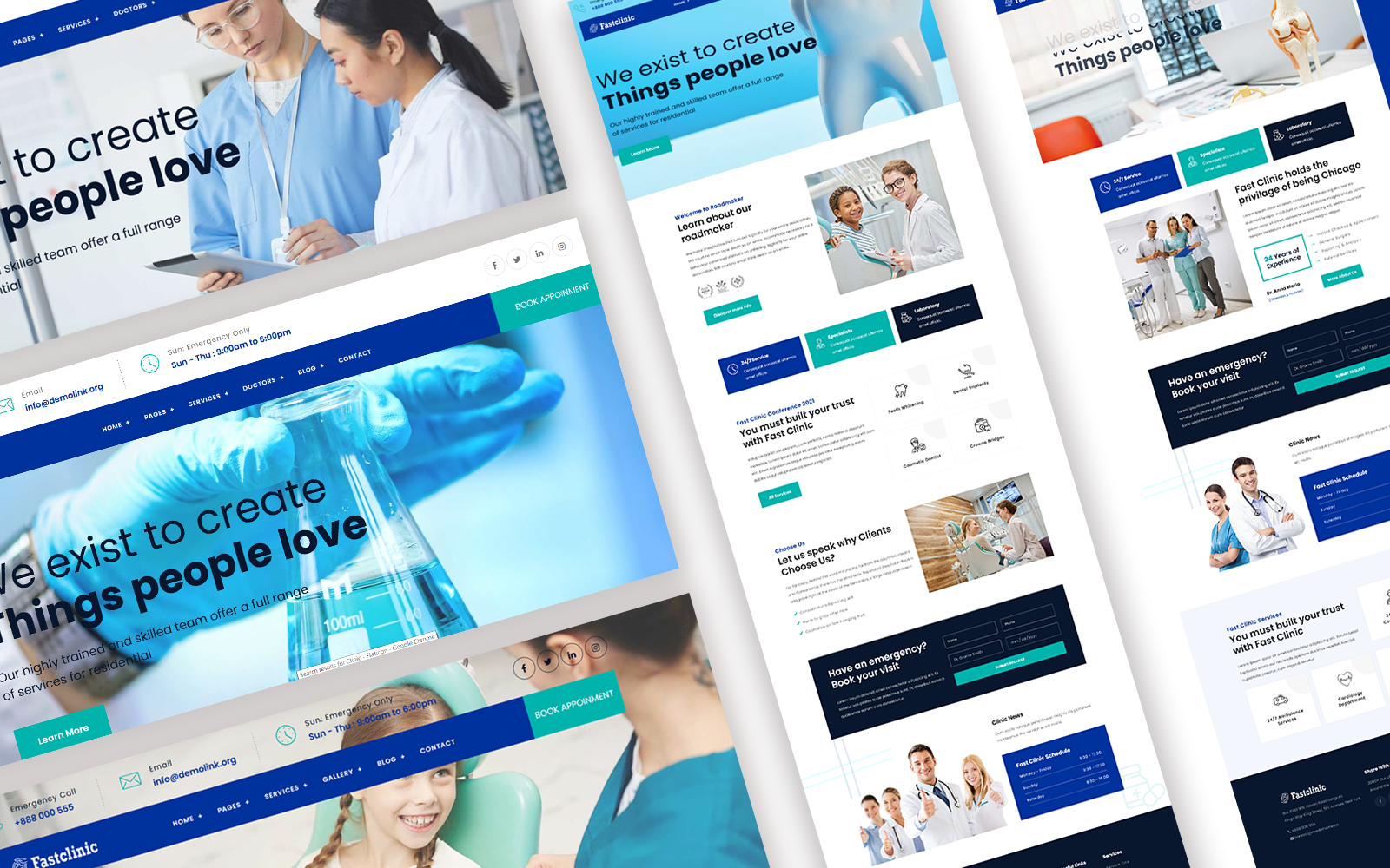 Fast Clinic - Medical HTML Template
