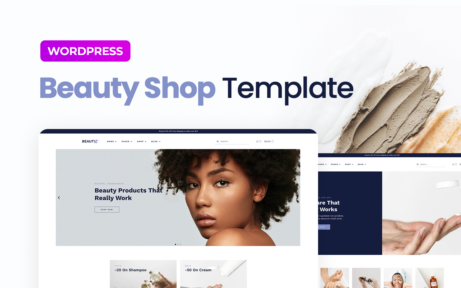 Kit Graphique #230893 Beauty Shop Divers Modles Web - Logo template Preview