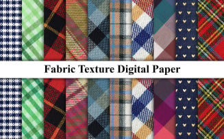 Fabric Texture Digital Paper