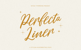Perfecta Liner - Handwritten Script