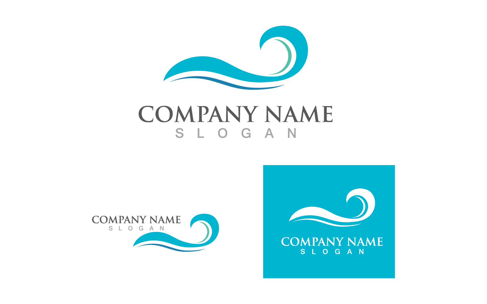 Template #230997 Logo River Webdesign Template - Logo template Preview