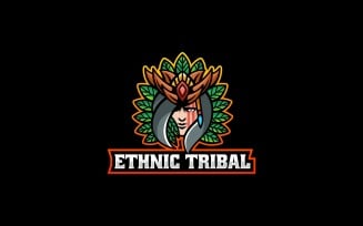 Ethnic Tribal E-Sports Logo