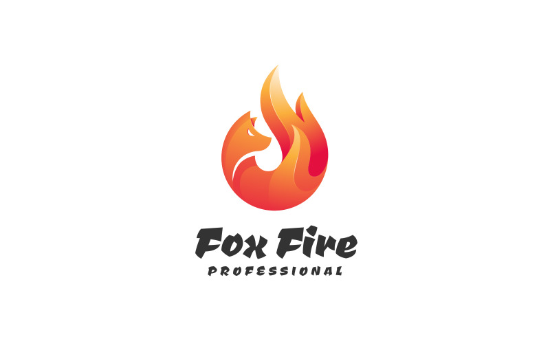 Fox Fire - Creative Fox Fire Logo Template