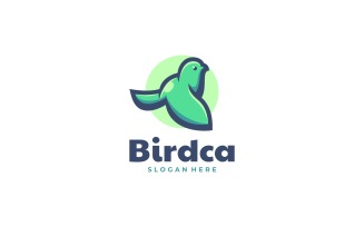 Vector Bird Simple Mascot Logo Style
