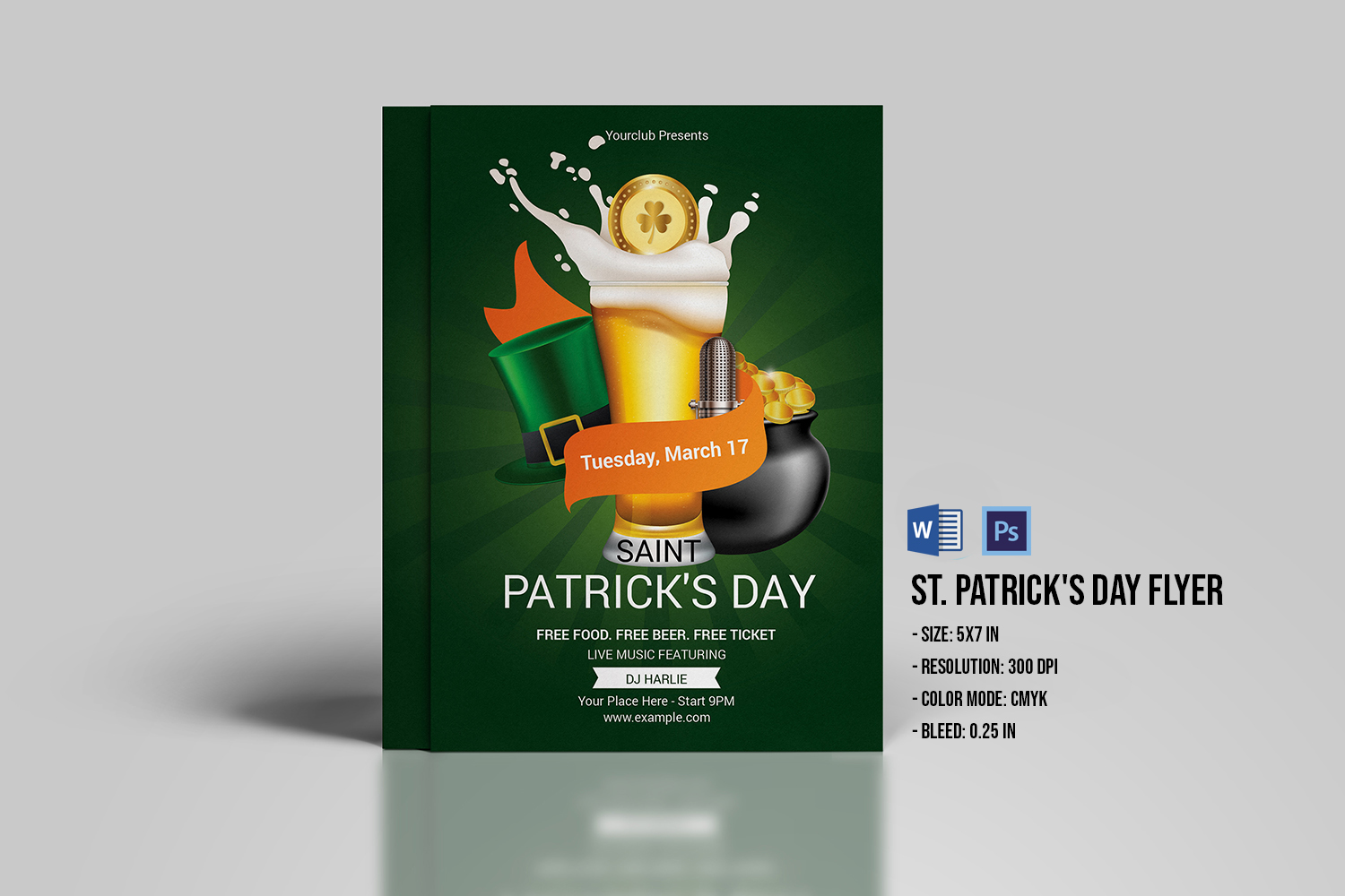 Template #231013 Patrick Day Webdesign Template - Logo template Preview