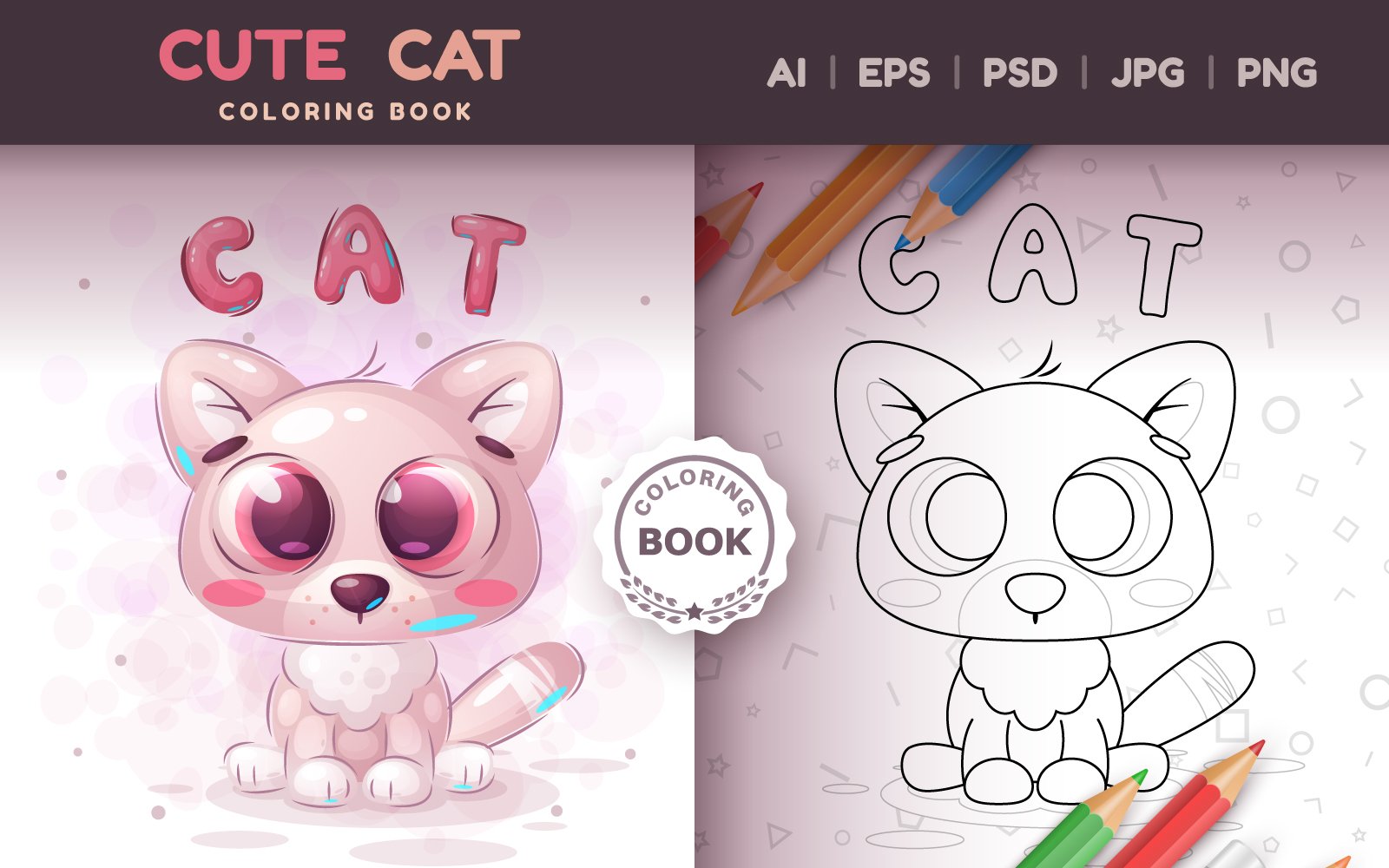 Kit Graphique #231064 Kitty Animal-de-compagnie Web Design - Logo template Preview