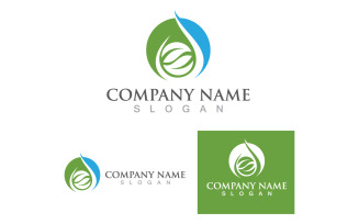 Waterdrop Nature Logo And Symbol Vector V9