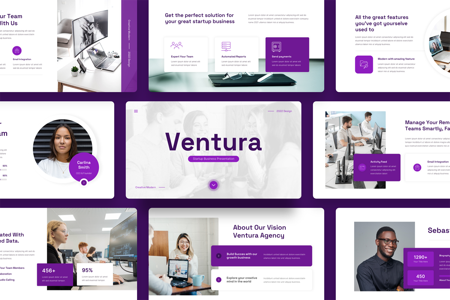 Ventura - Startup Business Keynote Template