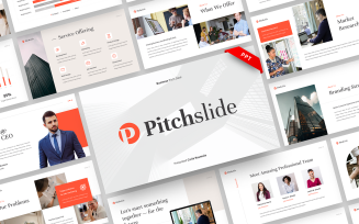 Pitchslide - Business Pitch Deck PowerPoint Template