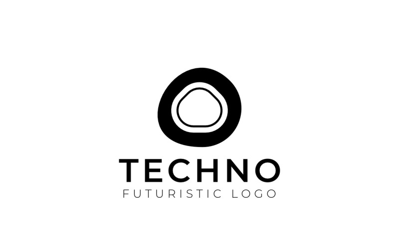 Round Triangle Dynamic Flat Logo Logo Template