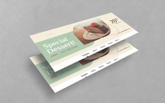 Special Dessert Food Facebook Cover