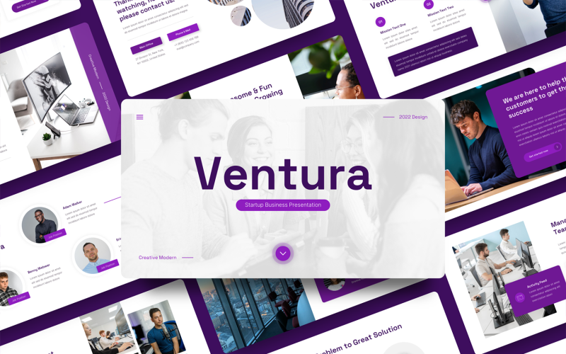 Ventura - Startup Business PowerPoint Template