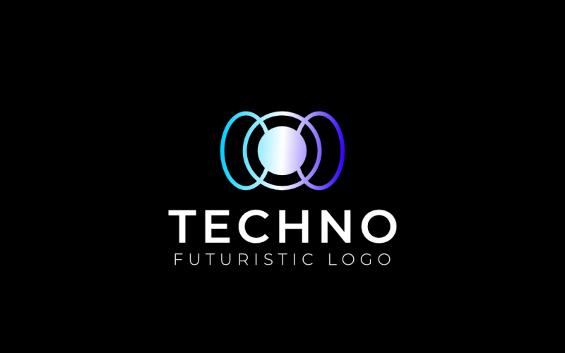 Infinity Connect Gradient Tech Logo Logo Template