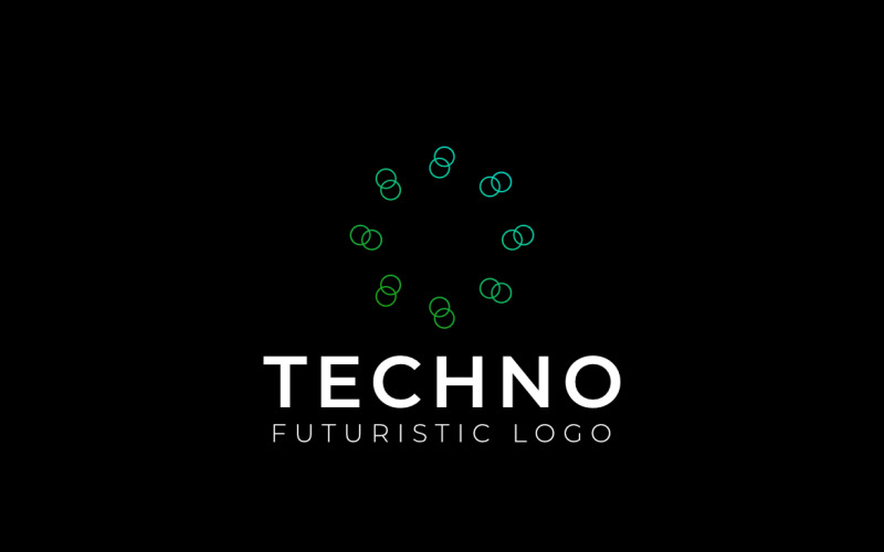 Link Connect Gradient Tech Logo Logo Template