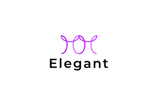 M Elegant Beauty Product logo
