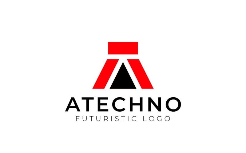 Negative Letter A Dynamic logo Logo Template