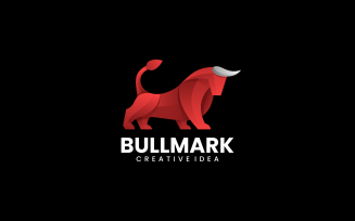 Bull Gradient Colorful Logo Style
