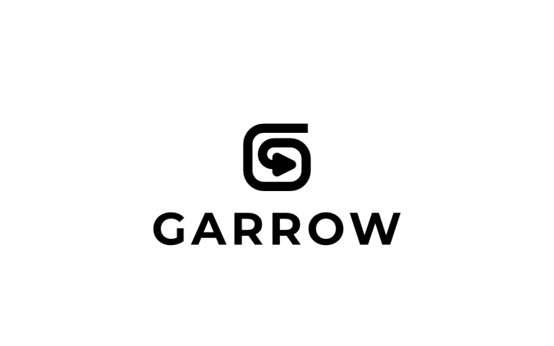 G Arrow Corporate Letter Logo Logo Template