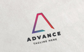 Professional Advance Letter A Logo