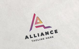 Professional Alliance Letter A Logo