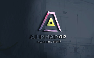 Professional Alphador Letter A Logo