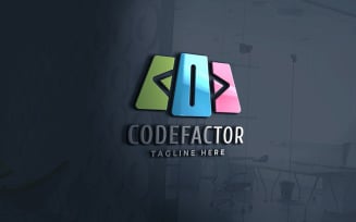Professional Code Factor Logo
