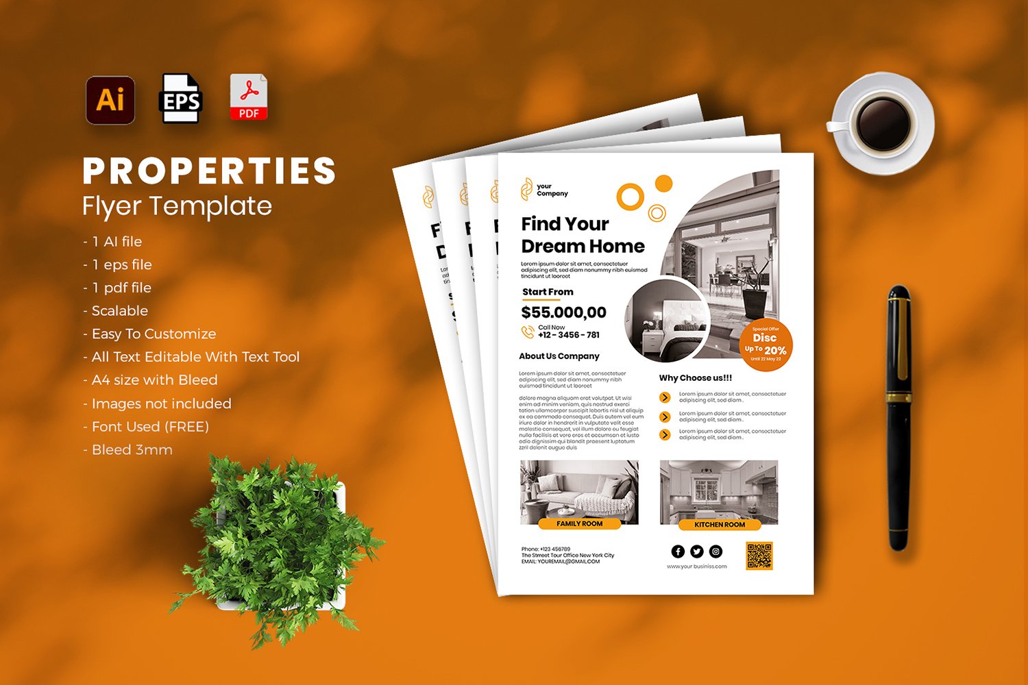 Template #231572 Estate Property Webdesign Template - Logo template Preview