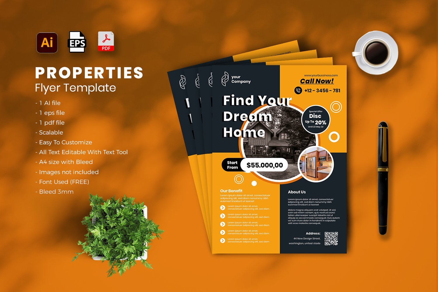 Template #231574 Estate Property Webdesign Template - Logo template Preview