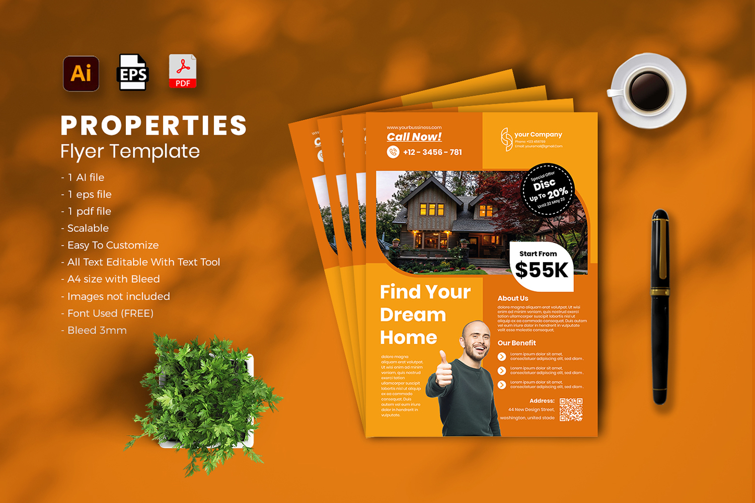 Template #231575 Estate Property Webdesign Template - Logo template Preview