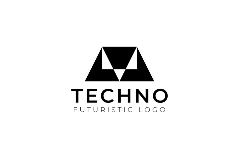 Abstract Mark Symbol Flat Logo Logo Template
