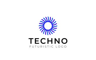 Blue Sun Tech Dynamic Logo