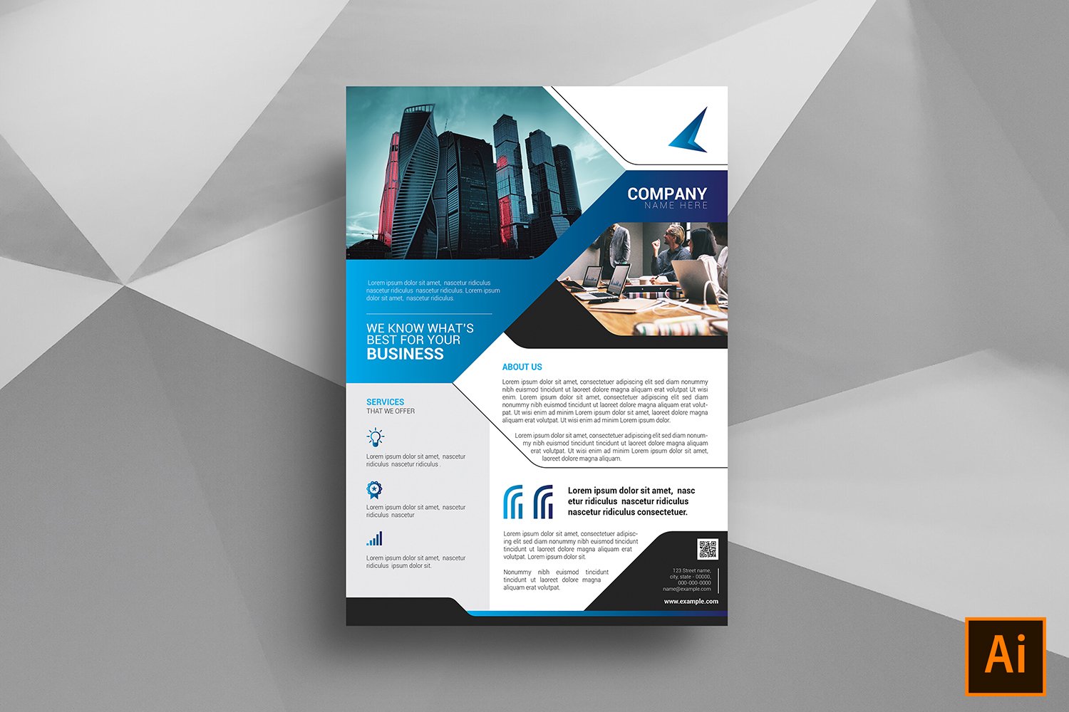 Kit Graphique #231654 Corporate Flyer Divers Modles Web - Logo template Preview