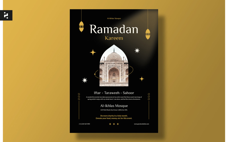 Ramadan Flyer Kit Template Corporate Identity