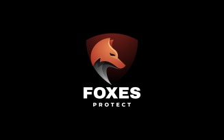 Fox Protect Gradient Logo