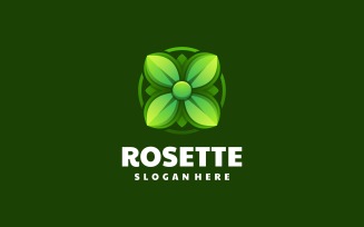 Rosette Gradient Logo Style