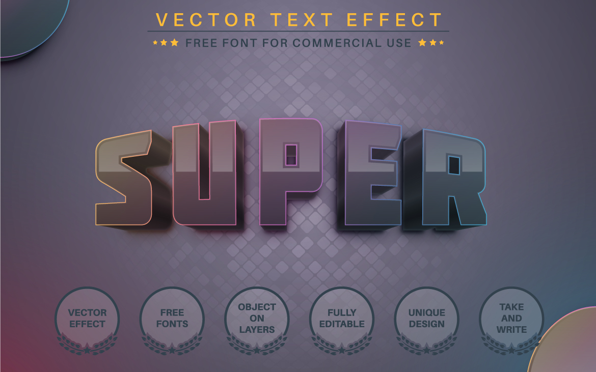 Kit Graphique #231841 Effet Font Web Design - Logo template Preview