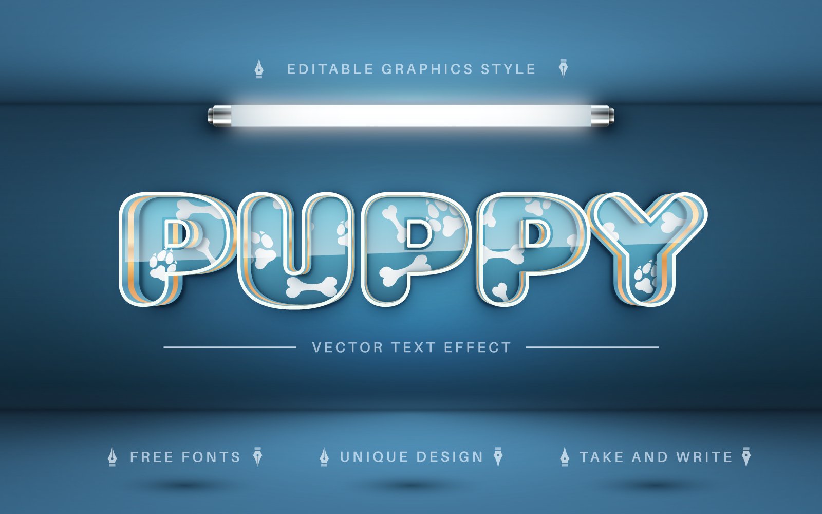 Kit Graphique #231886 Effet Font Web Design - Logo template Preview