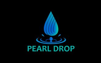 Pearl Drop Custom Design Logo